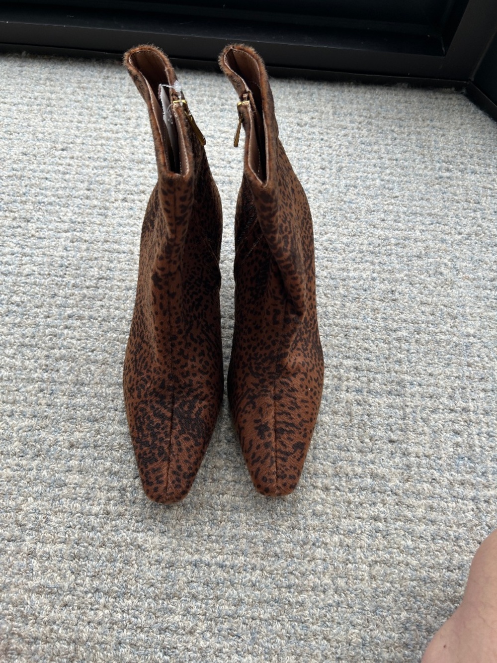 NWOT Splendid July Leopard Bootie - Size 10